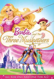 Barbie and the Three Musketeers (2009) DVDRip Dual Audio Hindi-English x264 480p [254MB] | 720p [667MB]