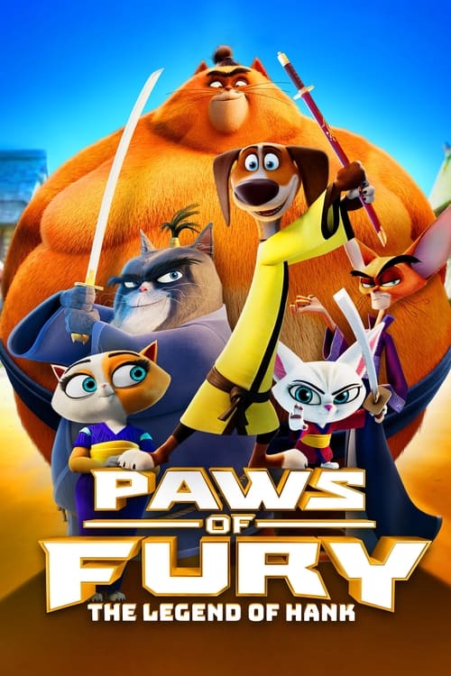 Paws of Fury: The Legend of Hank (2022) Full Movie Download in Hindi ORG-English Esubs BluRay 480p 720p