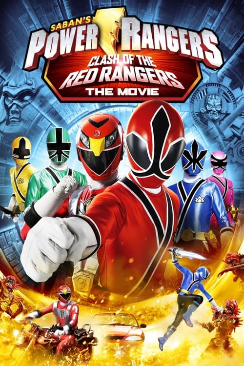 Power Rangers Samurai: Clash of the Red Rangers - The Movie Poster